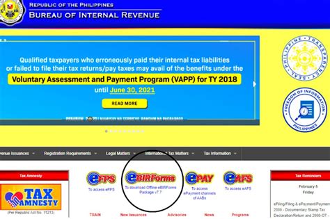 ebirforms-noreply@bir.gov.ph|eBIRForms .